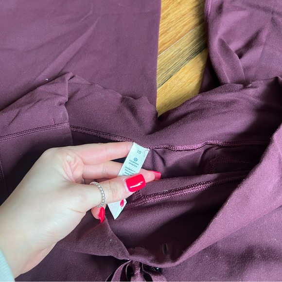 Lululemon Wide Leg Crop Pants - Picture 2 of 3